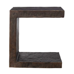 Obra Bronze Outdoor Side Table - Ornate Home