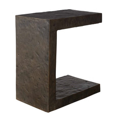 Obra Bronze Outdoor Side Table - Ornate Home