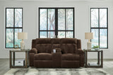 Observation Chocolate Power Reclining Sofa and Loveseat (Online Special Price) - Ornate Home