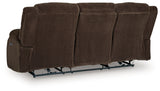 Observation Chocolate Power Reclining Sofa and Loveseat - Ornate Home
