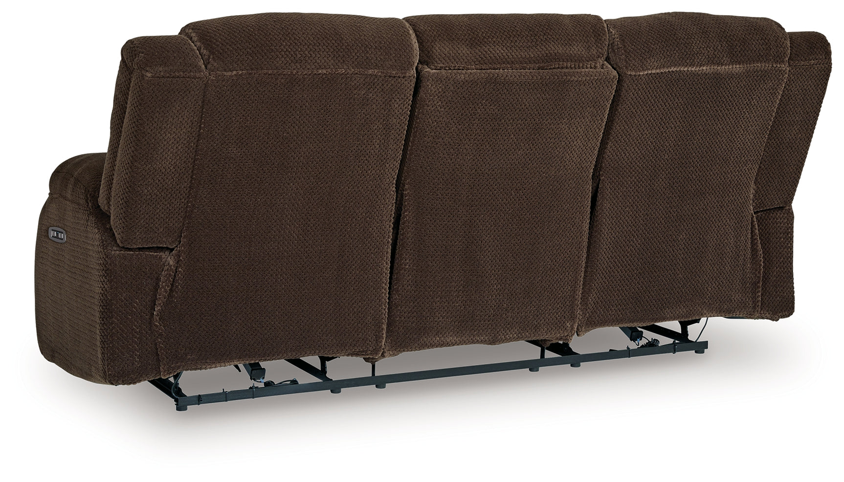 Observation Chocolate Power Reclining Sofa and Loveseat - Ornate Home