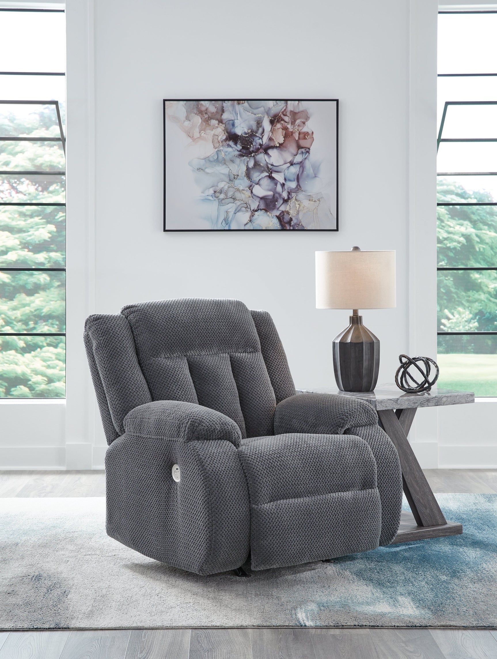 Observation Steel Power Reclining Sofa and Power Recliner (Online Special Price) - Ornate Home
