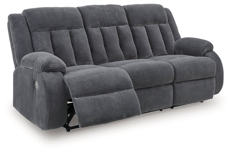 Observation Steel Power Reclining Sofa and Power Recliner - Ornate Home