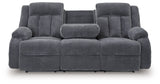 Observation Steel Power Reclining Sofa w/Drop Down Table (Online Special Price) - Ornate Home