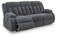 Observation Steel Power Reclining Sofa w/Drop Down Table - Ornate Home