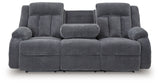 Observation Steel Power Reclining Sofa w/Drop Down Table - Ornate Home