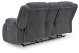 Observation Steel Reclining Power Loveseat w/Console (Online Special Price) - Ornate Home