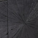 Obsidian Black Three-Door Sideboard - Ornate Home