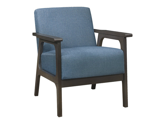 Ocala Blue Accent Chair - Ornate Home
