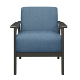 Ocala Blue Accent Chair - Ornate Home