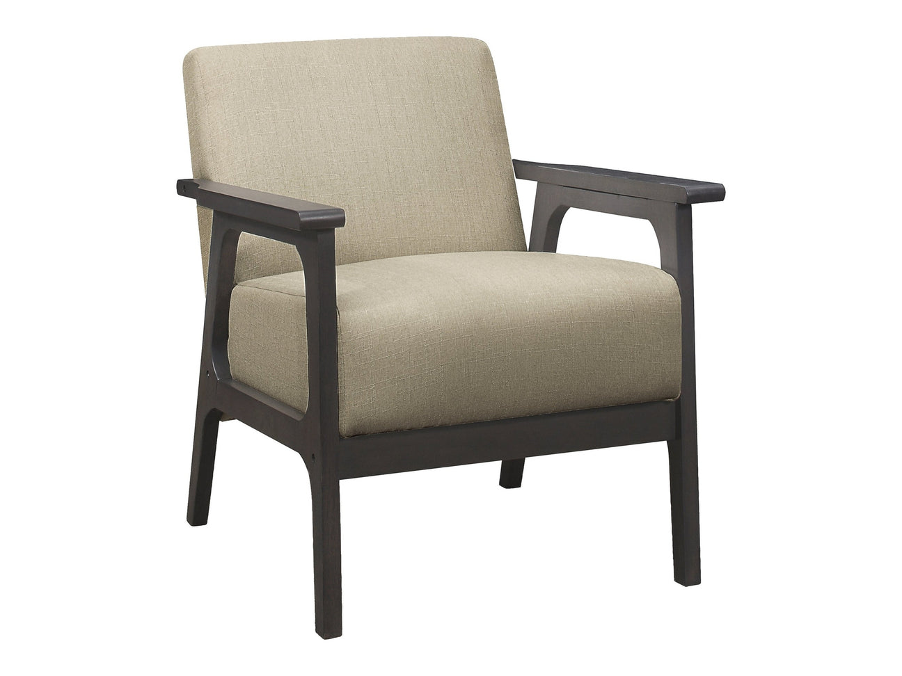 Ocala Brown Accent Chair - Ornate Home