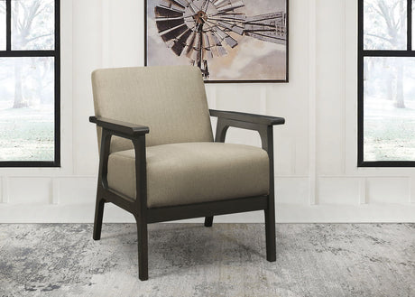 Ocala Brown Accent Chair - Ornate Home