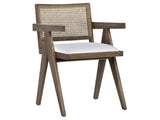 Ocampo Brown/White Dining Chair - Ornate Home