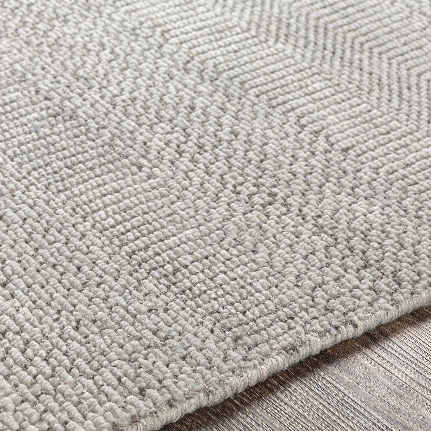 Ocate Gray Wool Area Rug - Clearance - Ornate Home