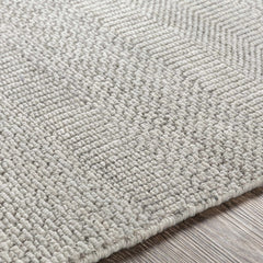 Ocate Gray Wool Area Rug - Clearance - Ornate Home