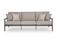 Ocean Beach Gray Sofa with Cushion - Ornate Home
