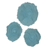Ocean Gems Blue Wall Decor (Set of 3) - Ornate Home