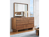 Ocean Six Drawer Solid Wood Dresser in Natural Sengon - Ornate Home