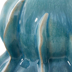 Ocean Wave Blue/Green Outdoor Glazed Vases (Set of 2) - Ornate Home