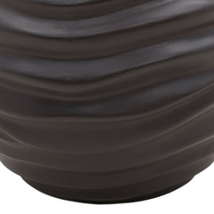 Oceanne Black Outdoor Side Table - Ornate Home