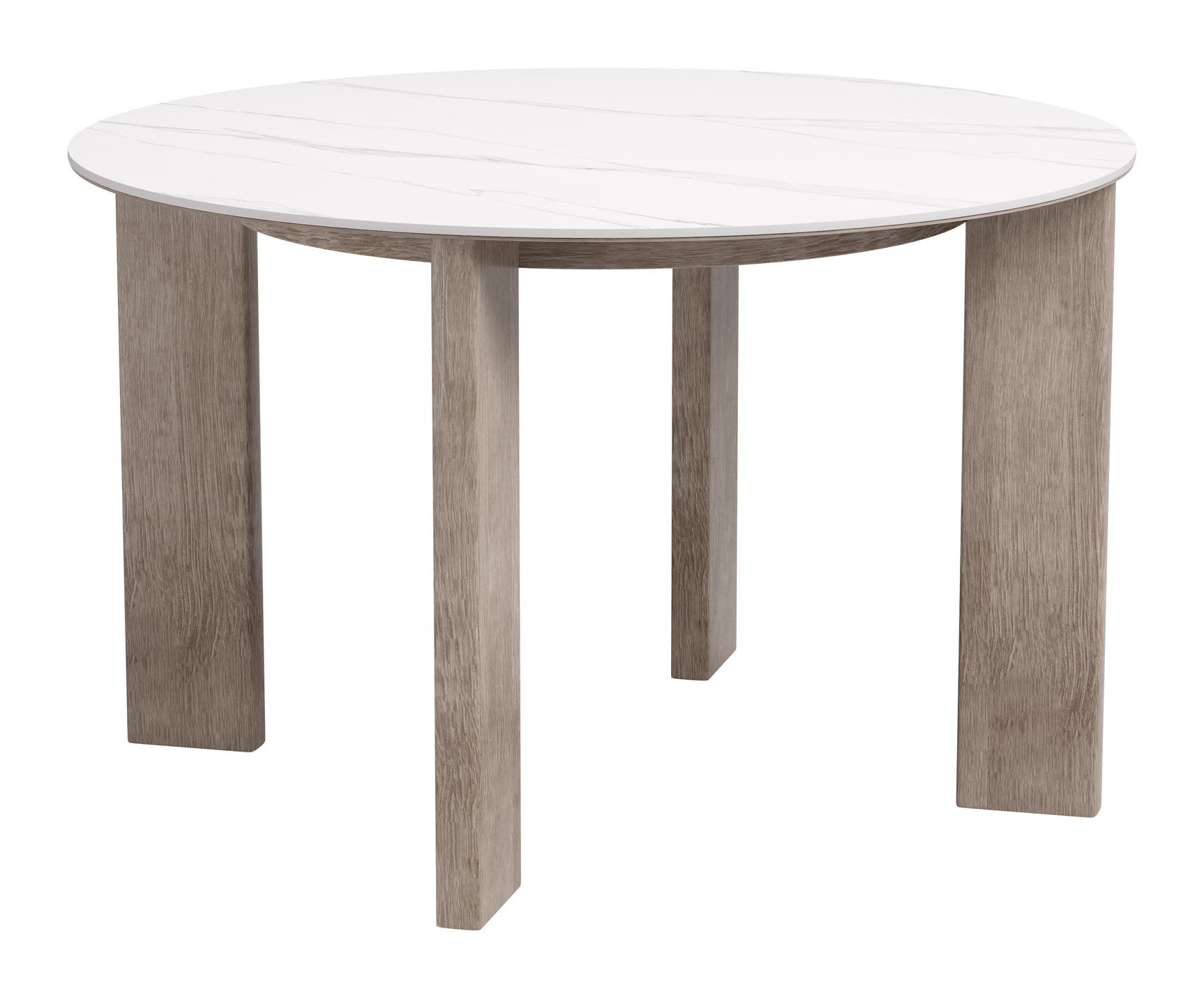 Oceanveil White Round Dining Table