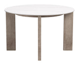 Oceanveil White Round Dining Table