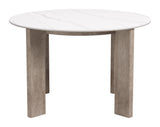 Oceanveil White Round Dining Table