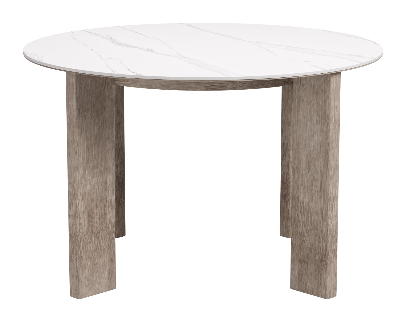 Oceanveil White Round Dining Table