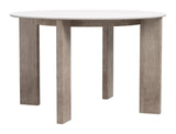 Oceanveil White Round Dining Table