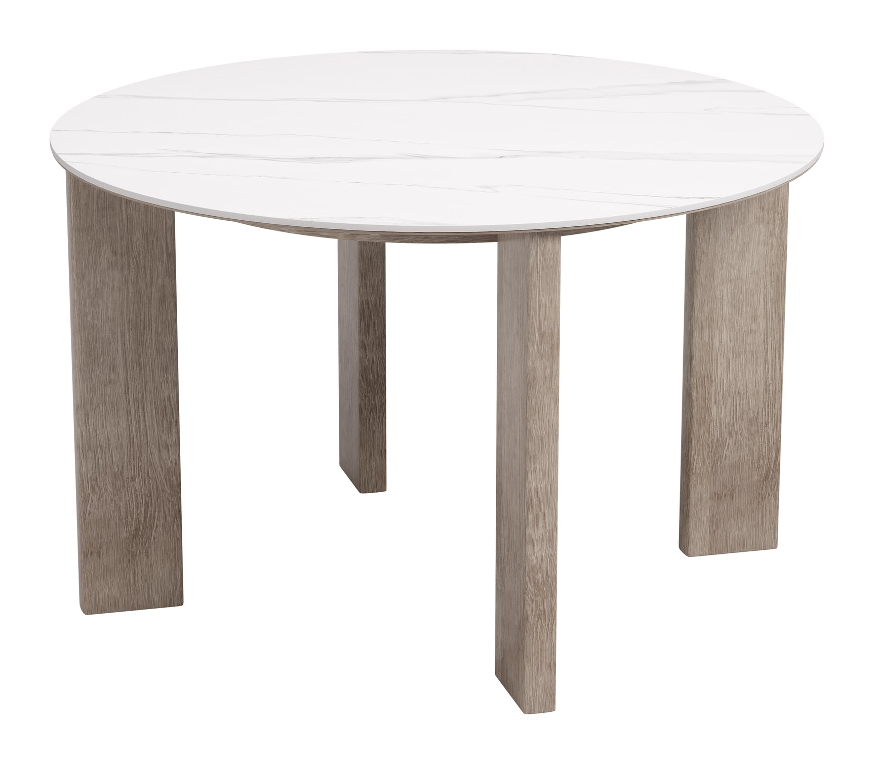 Oceanveil White Round Dining Table