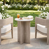 Oceanveil White Side Table