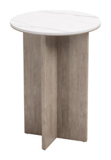 Oceanveil White Side Table
