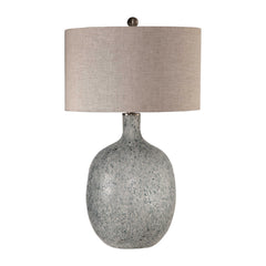 Oceaonna Blue Glass Table Lamp - Ornate Home