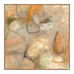 Ochre I Beige Painting by Buddy Whitlock - Ornate Home