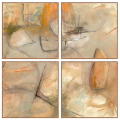 Ochre I Beige Painting by Buddy Whitlock - Ornate Home