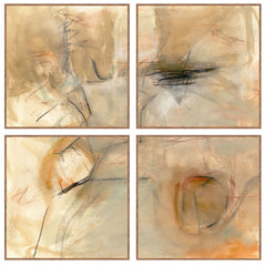 Ochre II Beige Painting by Buddy Whitlock - Ornate Home