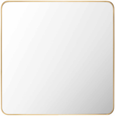 Ockenfels Modern Arched  Gold Wall Mirror - Ornate Home