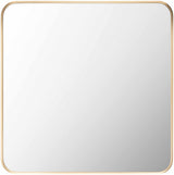 Ockenfels Modern Arched  Gold Wall Mirror - Ornate Home