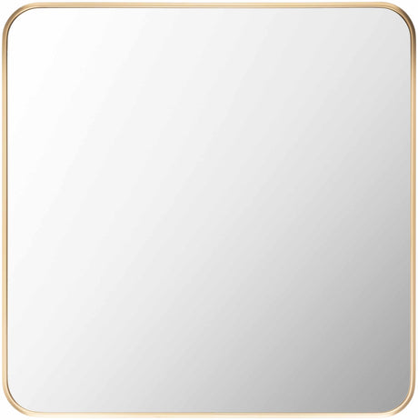 Ockenfels Modern Arched  Gold Wall Mirror - Ornate Home