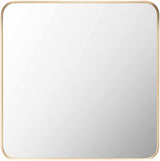 Ockenfels Modern Arched Gold Wall Mirror - Ornate Home