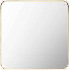 Ockenfels Modern Arched Gold Wall Mirror - Ornate Home