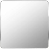 Ockenfels Modern Arched  Silver Gray Wall Mirror - Ornate Home