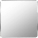 Ockenfels Modern Arched Silver Gray Wall Mirror - Ornate Home