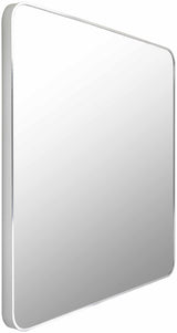 Ockenfels Modern Arched Silver Gray Wall Mirror - Ornate Home