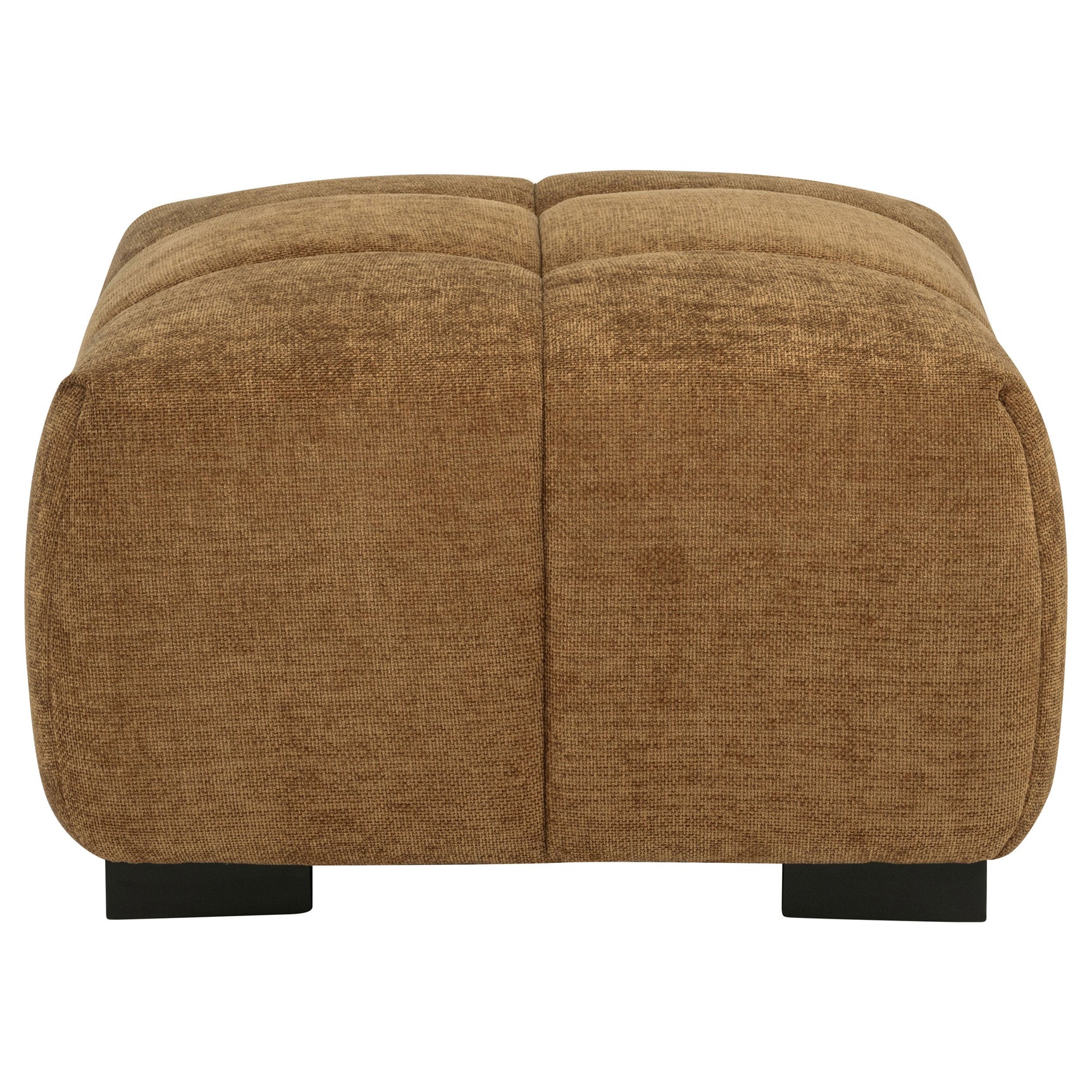 Octavia Amber Upholstered Rectangular Ottoman - Ornate Home