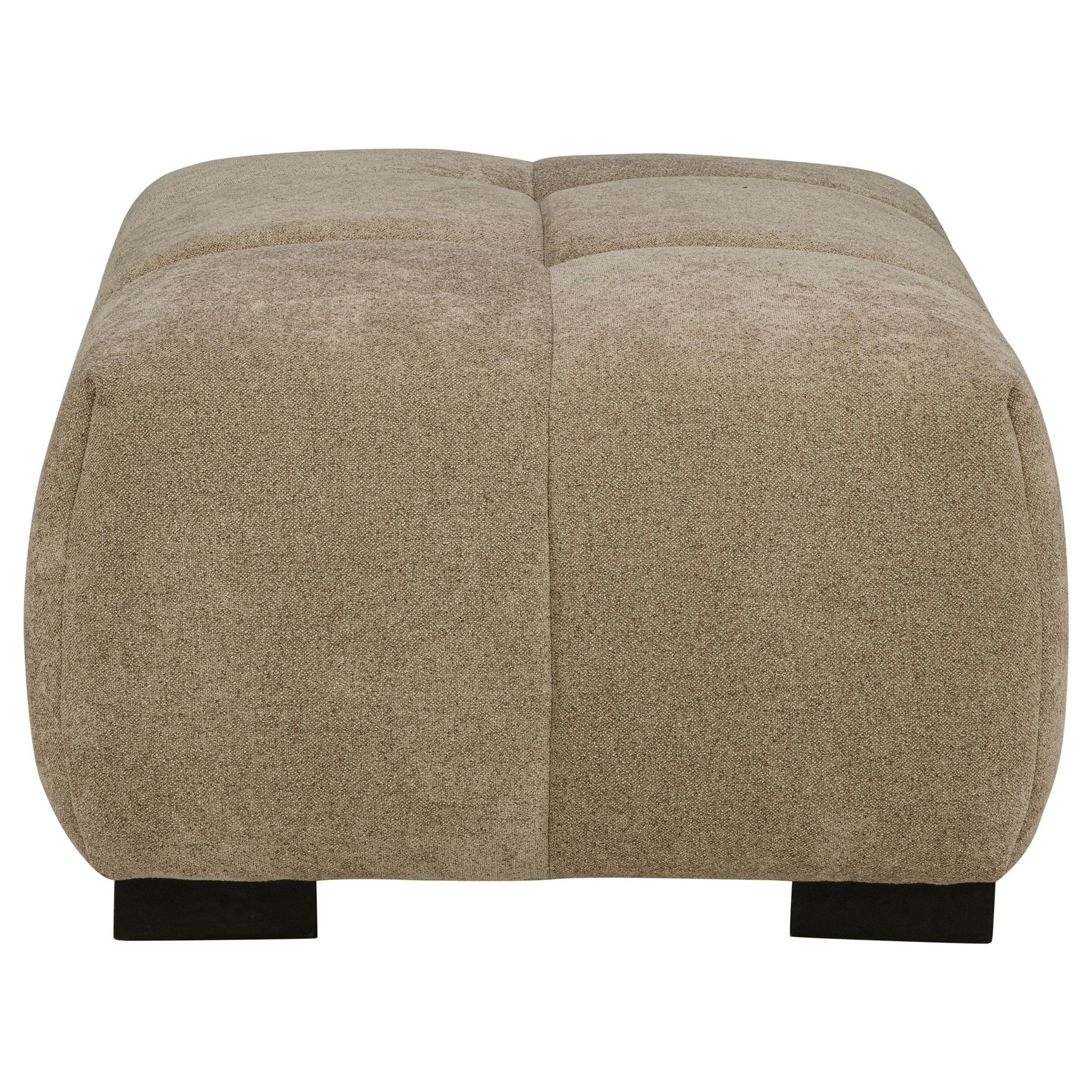 Octavia Camel Upholstered Rectangular Ottoman - Ornate Home