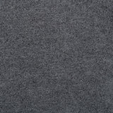 Octavia Charcoal Grey Upholstered Rectangular Ottoman - Ornate Home