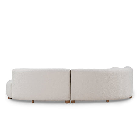 Octavia Ivory Sectional - Ornate Home