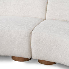 Octavia Ivory Sectional - Ornate Home