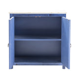 Octopus Blue/White Cabinet - Ornate Home